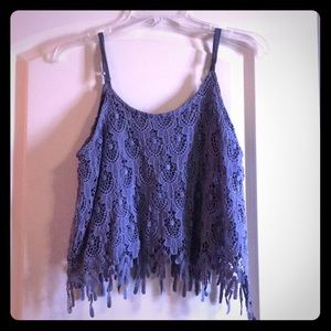 Crochet crop top